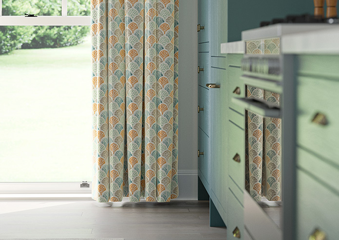 Foxley Faux Silk, Nautilus - Made to Measure Curtain - Image 5